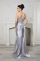 Long Formal Dress Off The Shoulder High Slit Gown By May Queen MQ2157 - Dress