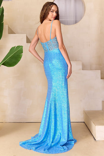 Long Formal Dress Scoop Neck Sleeveless Gown By Amelia Couture 5065 - Dress