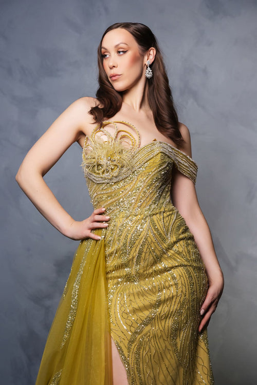 Long Formal Dress Strapless A-Line Prom Gown By Royal Queen RQ8178 - Dress