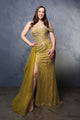 Long Formal Dress Strapless A-Line Prom Gown By Royal Queen RQ8178 - KIWI / 8 - Dress