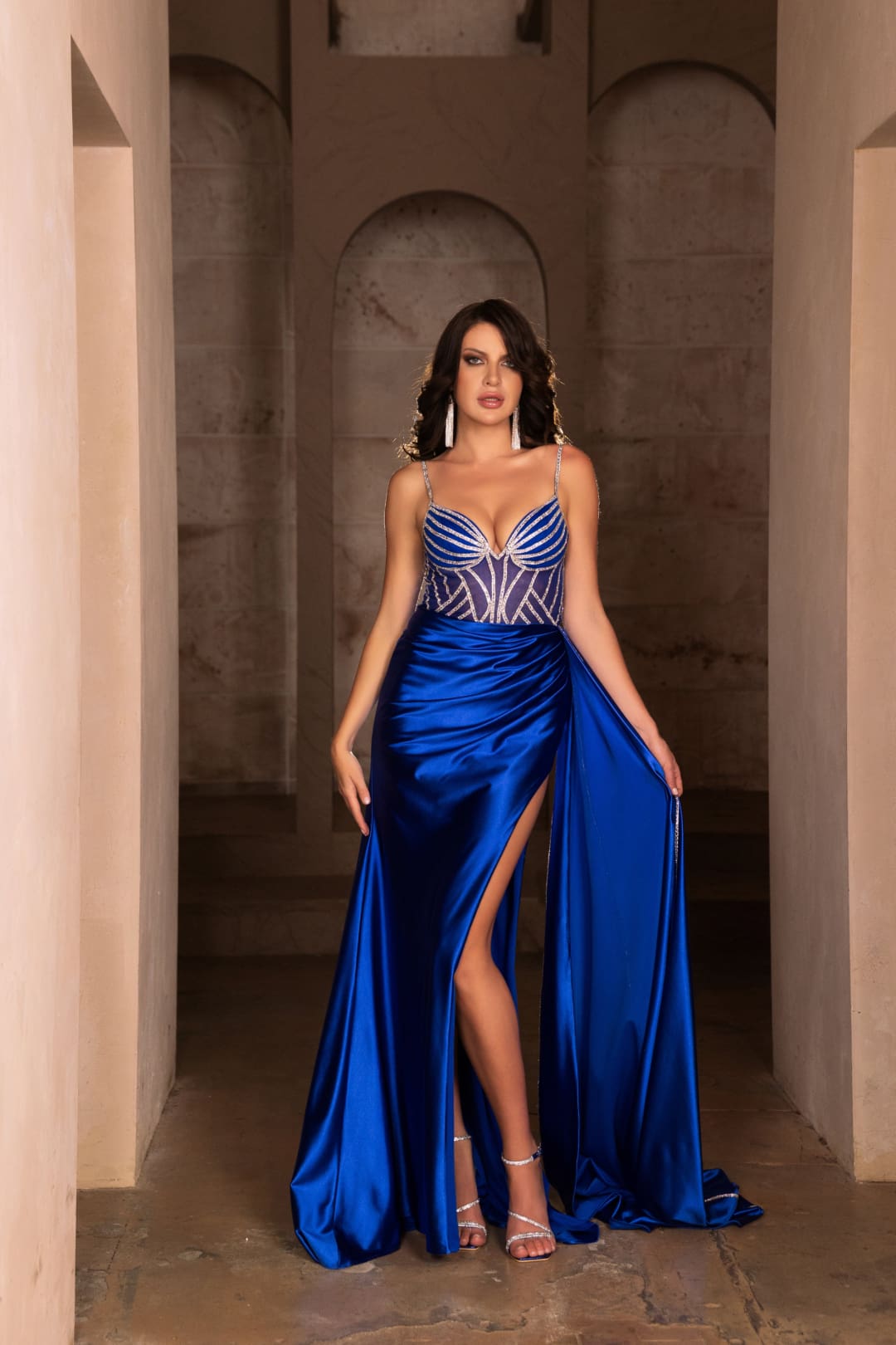 event wear dresses Evening this gorgeous gown is ideal Beaded Long Formal Fitted Prom
