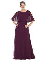 Eva USA 3348 Long Formal Mother of the Bride Dress