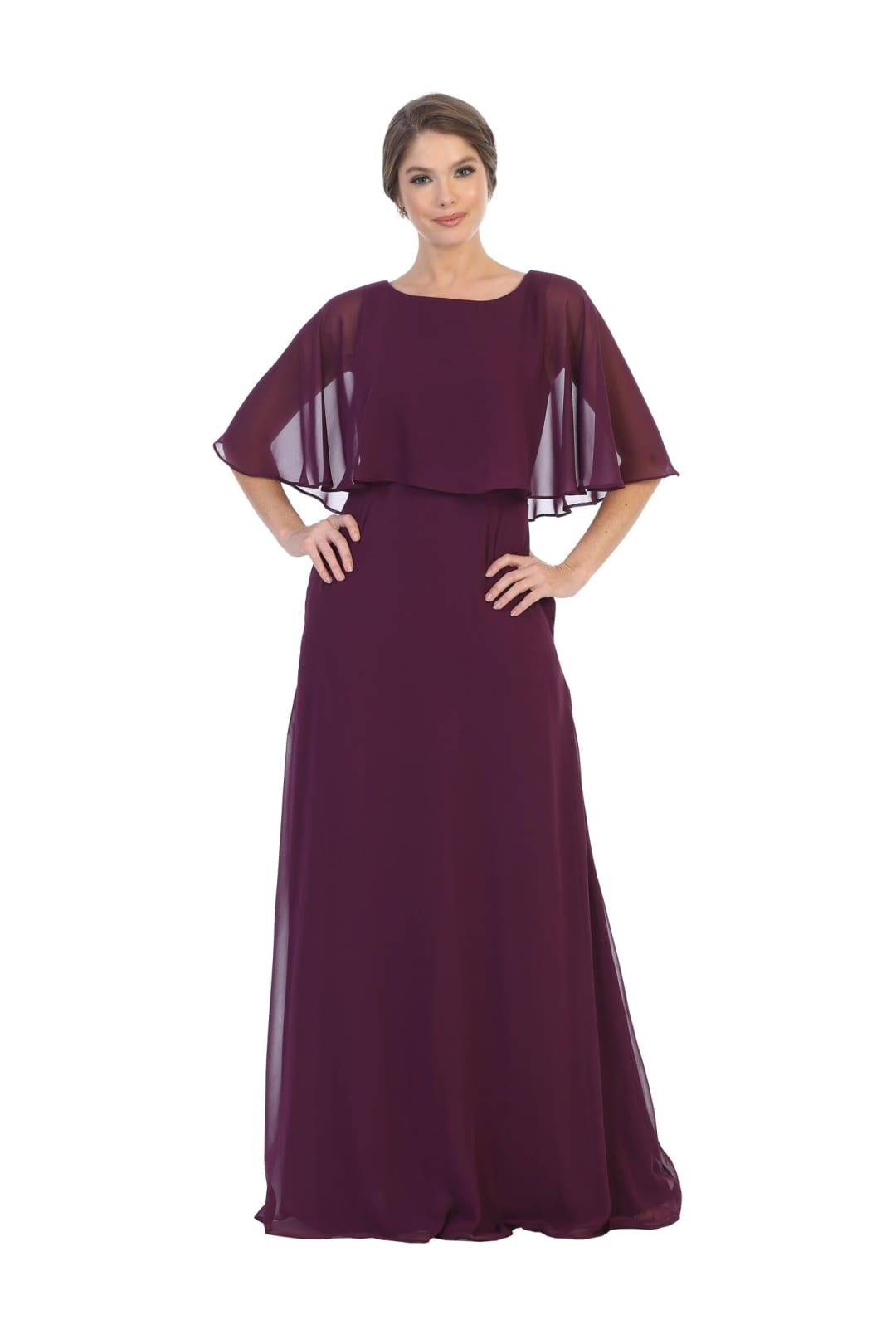 Long Formal Mother of the Bride Dress - The Dress Outlet
