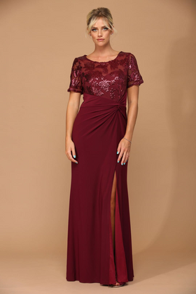Eva USA 3439 Long Formal Mother of the Bride Evening Dress