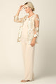 Long Formal Mother of the Bride Pant Set