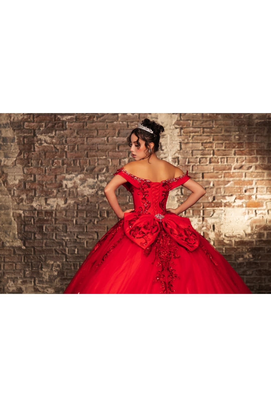 Long Gala Dress Sweetheart Sequin Quince Gown By Layla K LK274 - Dress