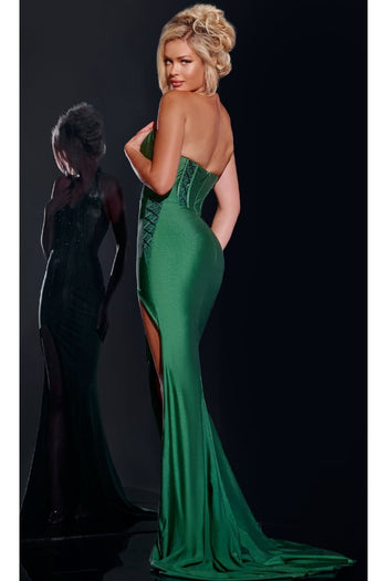 Long Hatler Prom Dress: Jovani D5034 - Apparel & Accessories > Clothing > Dresses