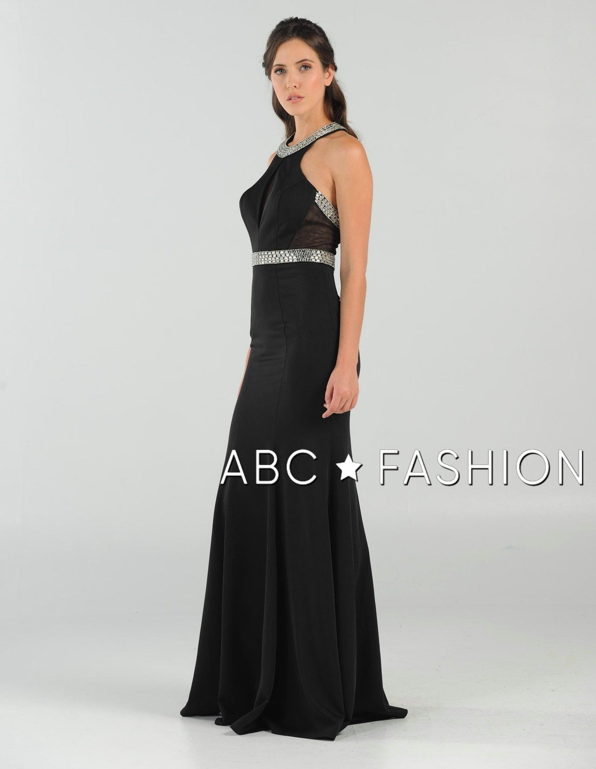 Poly USA Black Long Formal Dresses