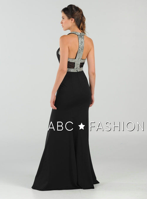 Poly USA Black Long Formal Dresses