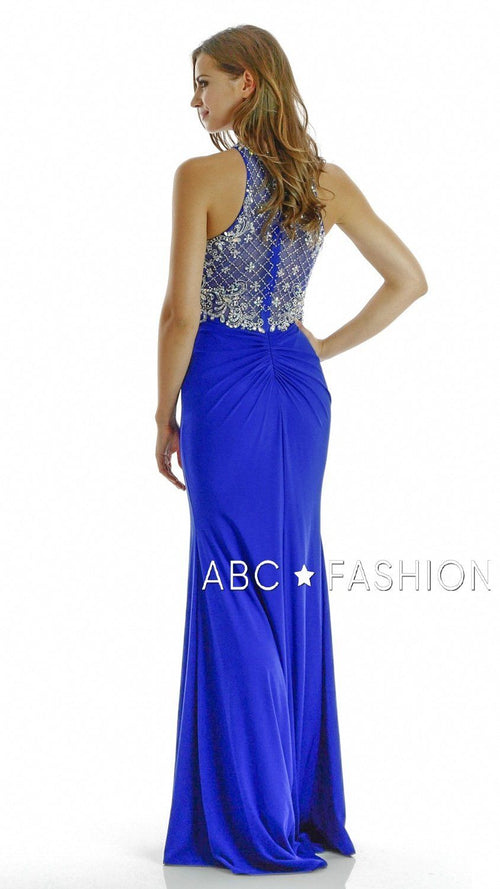 Poly USA Green Long Formal Dresses