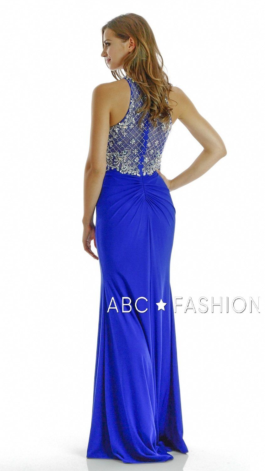 Poly USA Green Long Formal Dresses