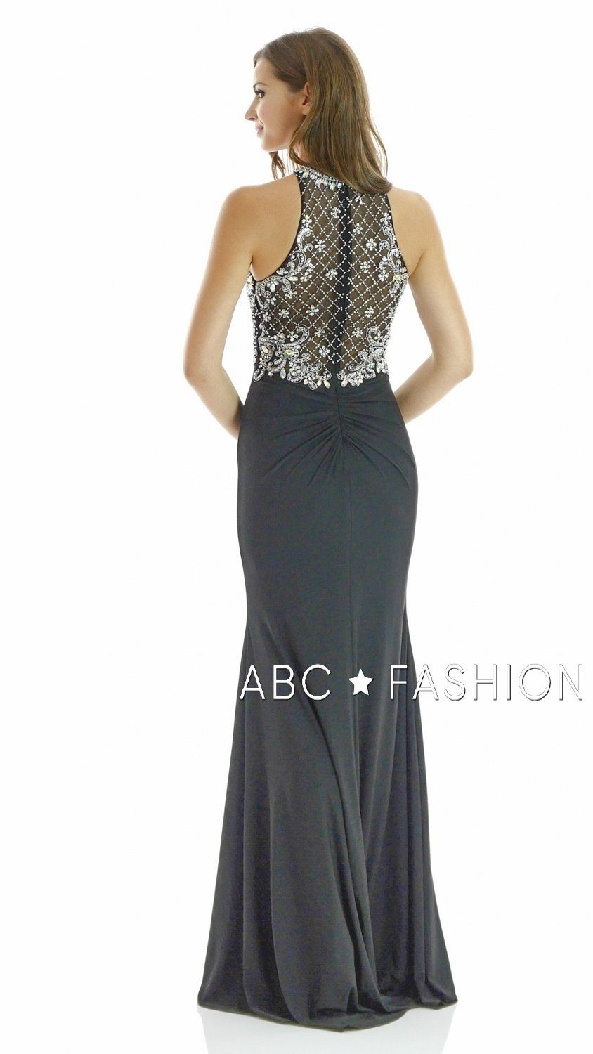 Poly USA Green Long Formal Dresses
