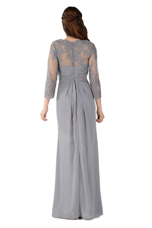 Poly USA Black Long Formal Dresses