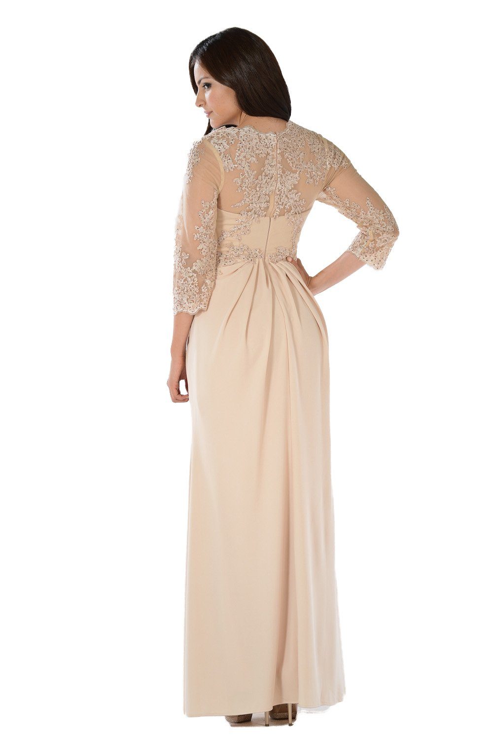 Poly USA Black Long Formal Dresses