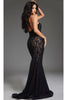 Long Lace Prom Dress: Jovani 43760 - Prom
