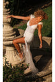 Long Pageant Dress 06353 by Jovani - White / Prom