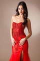 Long Pageant Dress Sweetheart Mermaid Gown By Amelia Couture 7051 - Dress