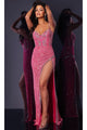 Long Pink Prom Dress: Jovani 44637 - Pink / Apparel & Accessories > Clothing > Dresses