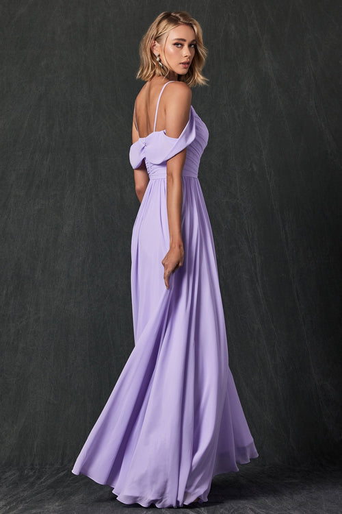 Juliet Mauve Long Formal Dresses