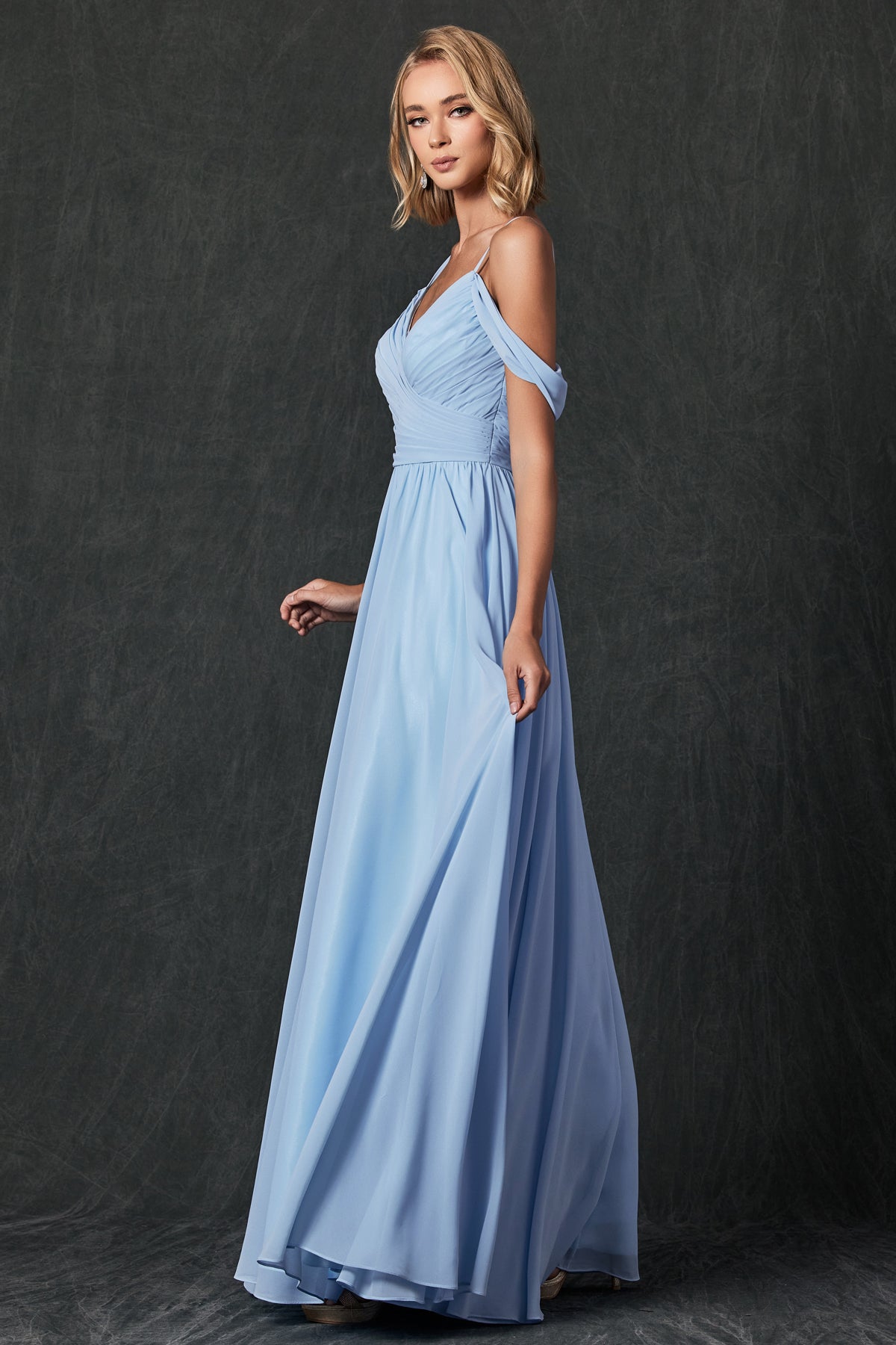 Juliet Mauve Long Formal Dresses