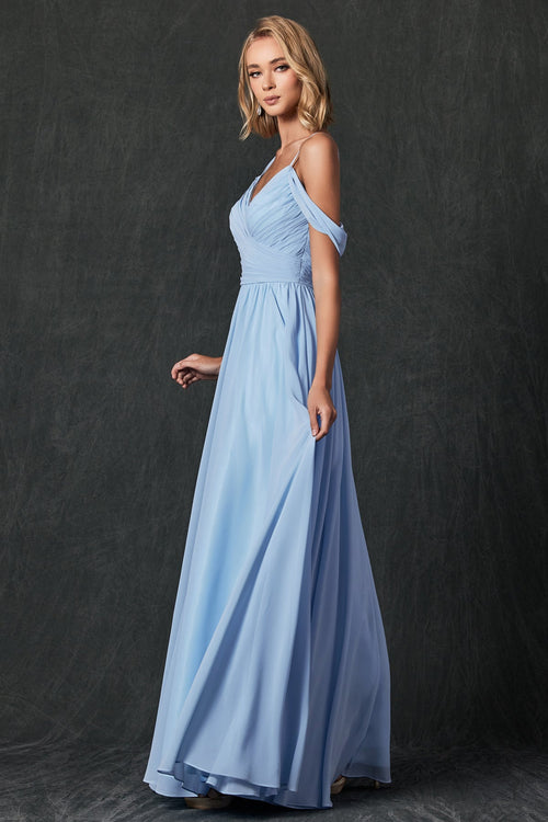 Juliet Mauve Long Formal Dresses