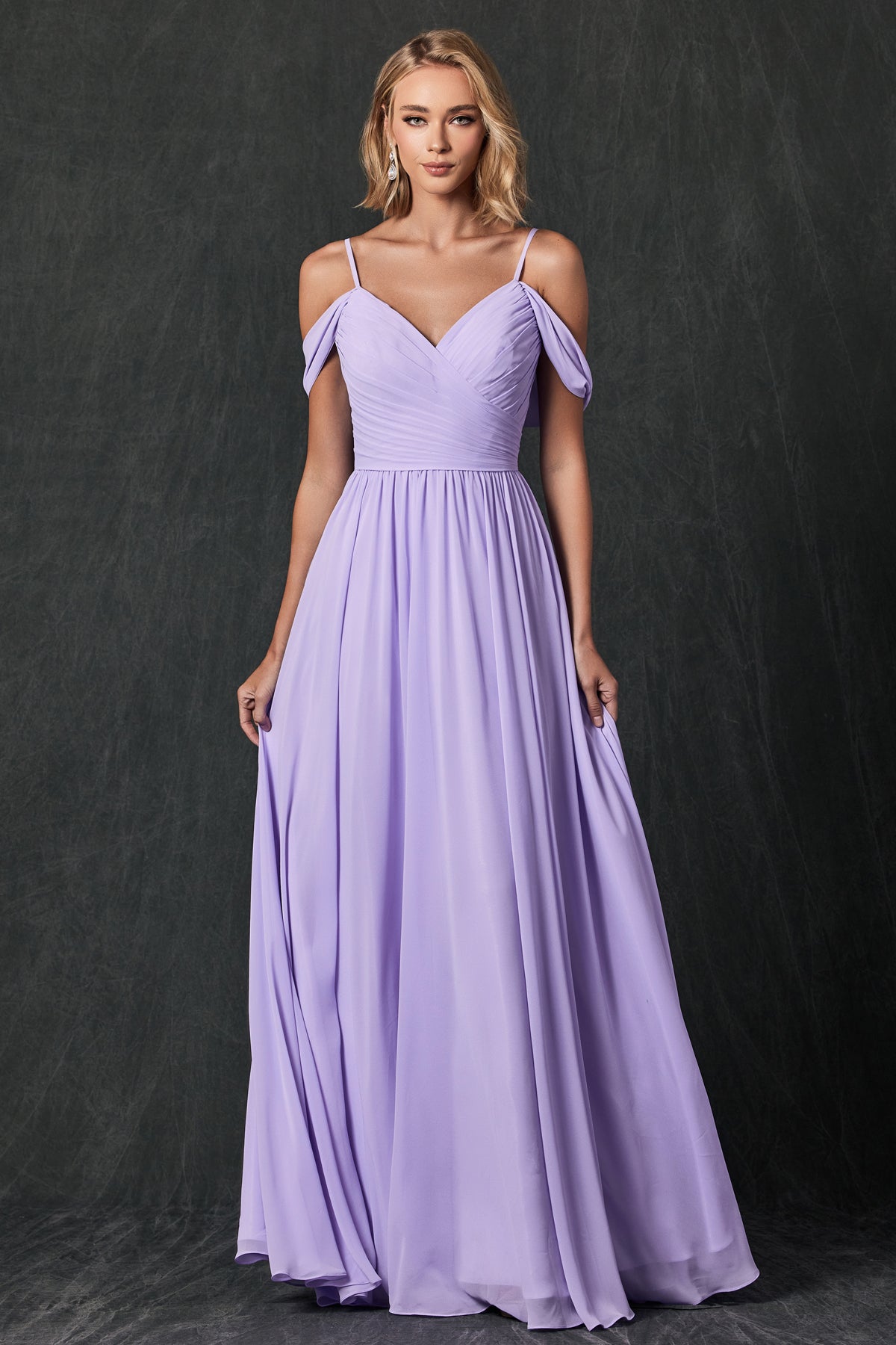 Juliet Mauve Long Formal Dresses