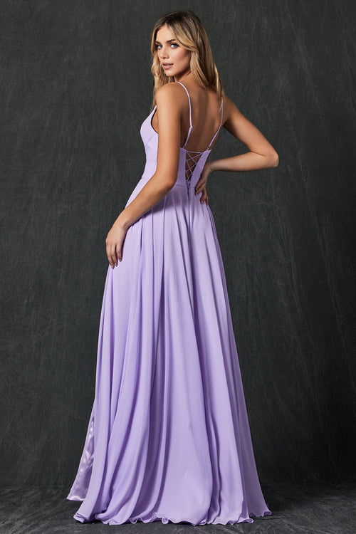 Juliet Lilac Long Formal Dresses