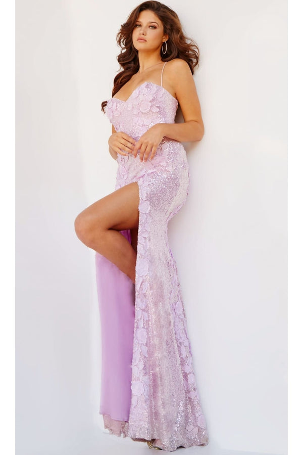 Long Prom Dress 06109 by Jovani - Ice Pink / Apparel & Accessories > Clothing > Dresses
