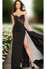 Long Prom Dress 37094 by Jovani - Black / Prom
