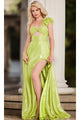Long Prom Dress 37254 by Jovani - Lime / Apparel & Accessories > Clothing > Dresses