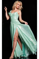 Long Prom Dress 37383 by Jovani - Mint / Prom
