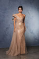 Long Prom Dress A-Line Sequin Pageant Gown By Royal Queen RQ8175B - Dress