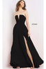 Long Prom Dress by Jovani 05971 - Black / Prom