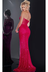 Long Prom Dress: Jovani 36684 - Prom