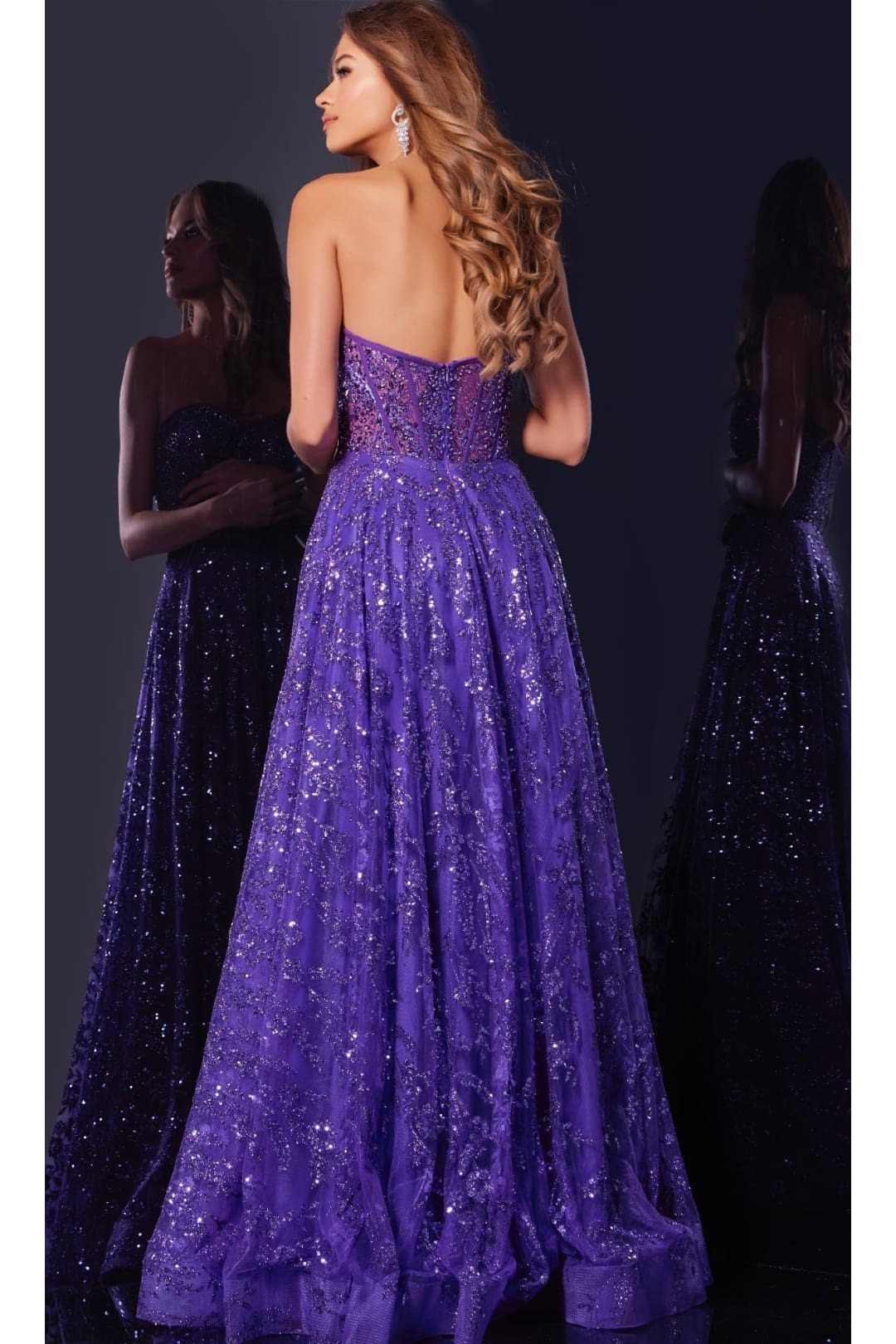 Long Prom Dress: Jovani 37413 - Prom