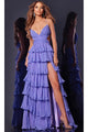 Long Prom Dress: Jovani 38285 - Lilac