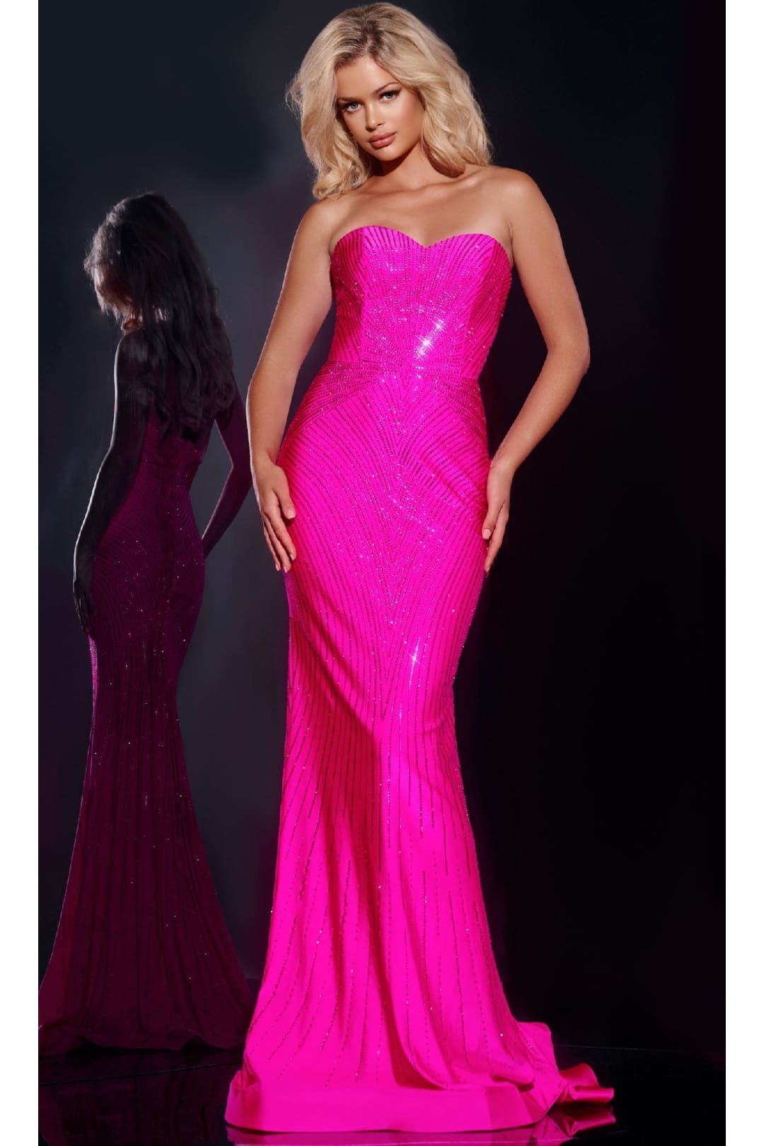 Long Prom Dress: Jovani 38655 - Prom