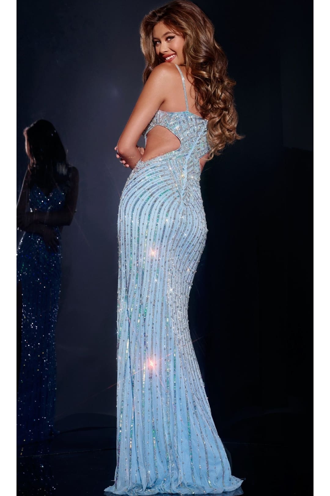 Long Prom Dress: Jovani 40060 - Apparel & Accessories > Clothing > Dresses