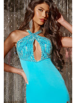 Long Prom Dress: Jovani 40921