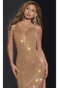 Long Prom Dress: Jovani 42024 - Prom