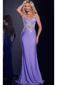 Long Prom Dress: Jovani 42221 - Violet / Prom