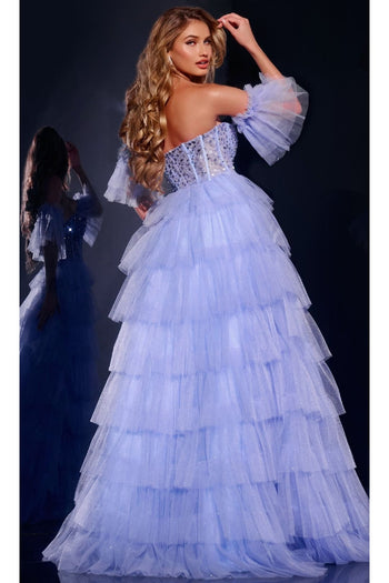 Long Prom Dress: Jovani 42249 - Prom