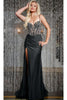 Long Prom Dress: Jovani 42290 - Black / Prom