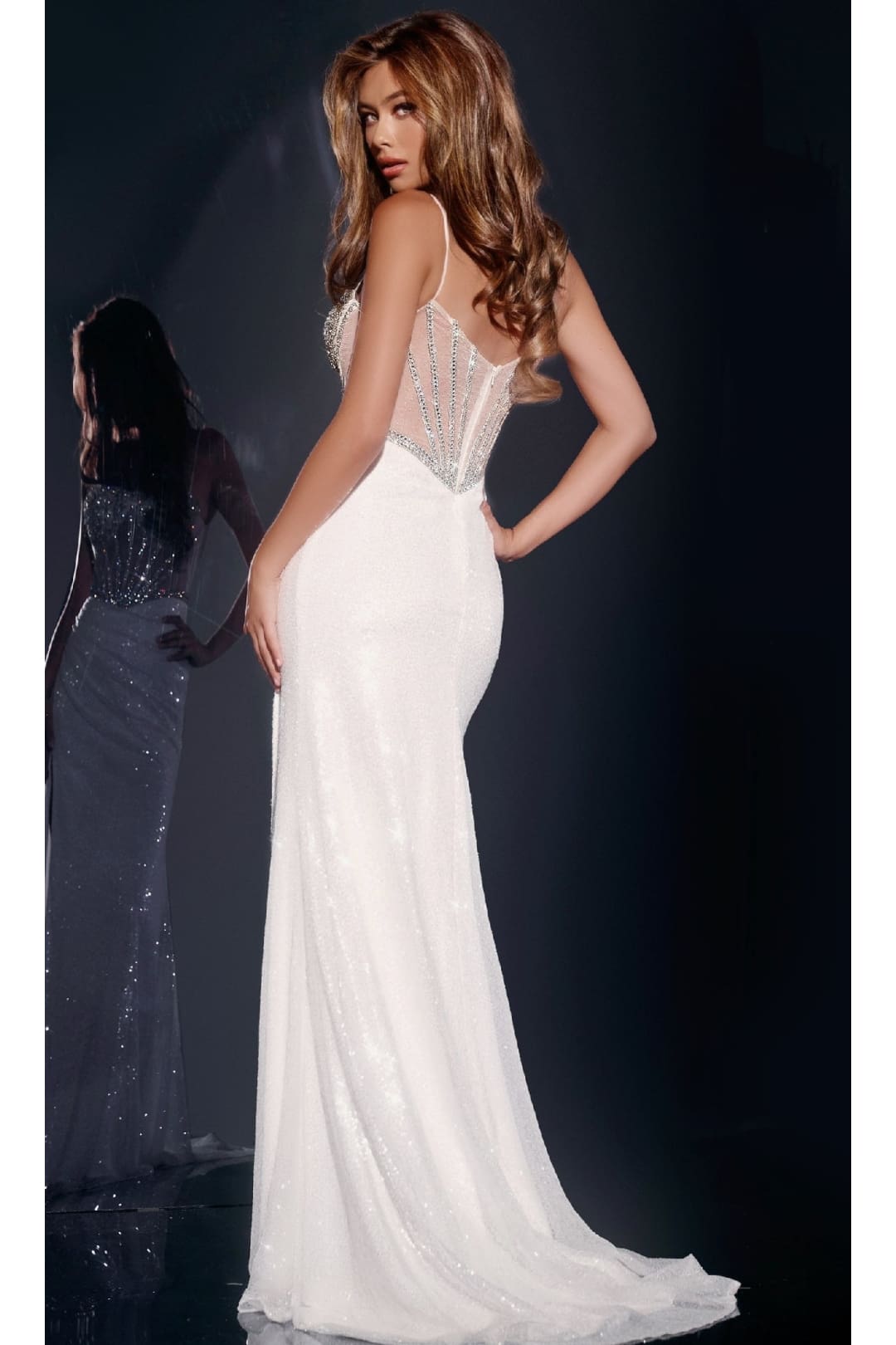 Long Prom Dress: Jovani 42460 - Prom