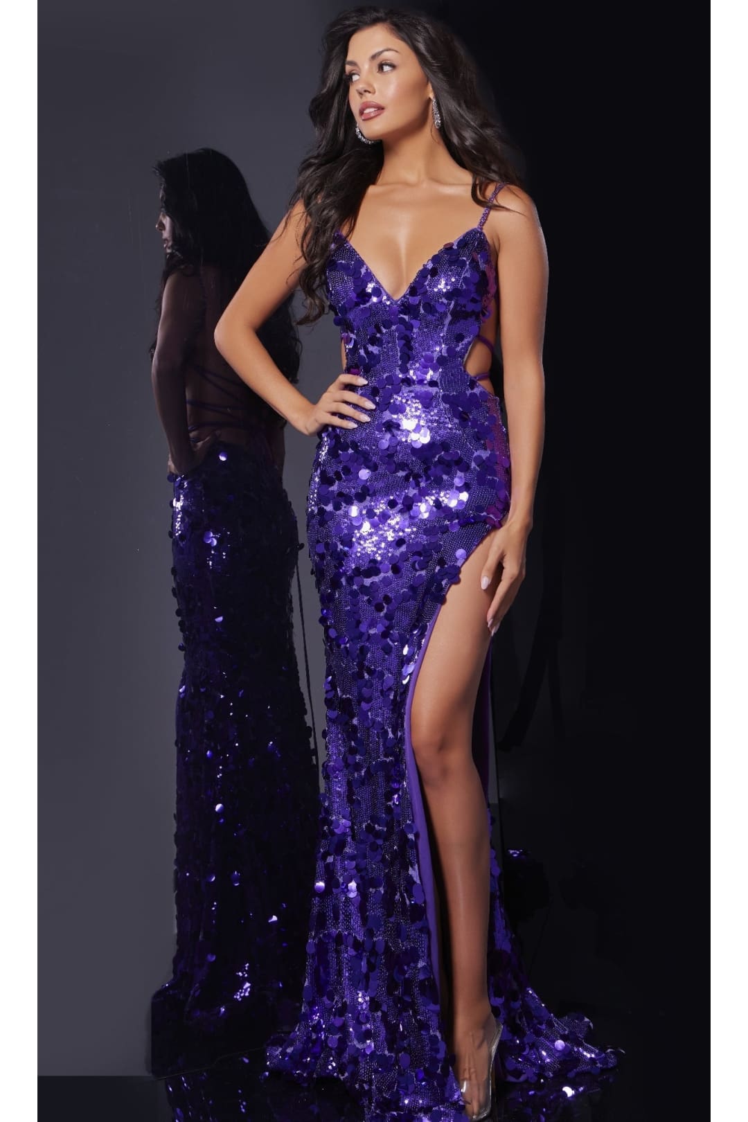 Long Prom Dress: Jovani 43055 - Prom