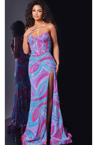 Long Prom Dress: Jovani 43058 - Prom