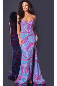 Long Prom Dress: Jovani 43058 - Prom