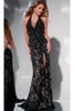 Long Prom Dress: Jovani 43097 - Black / Prom