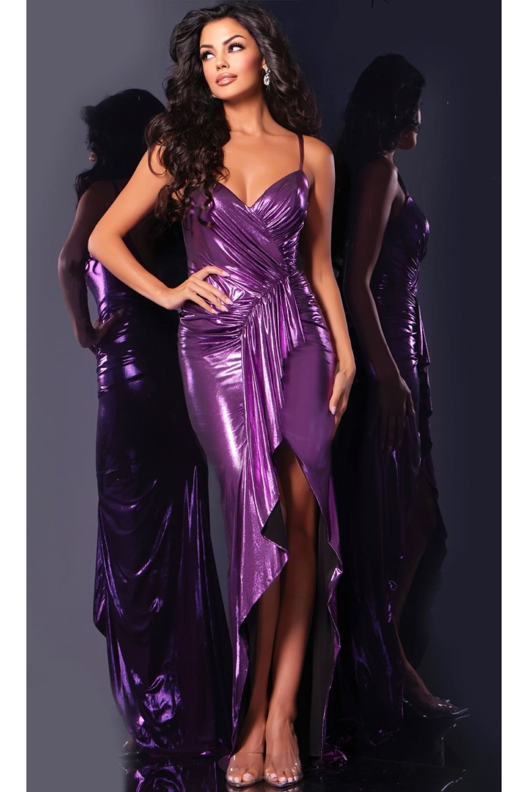Long Prom Dress: Jovani 43131 - Prom