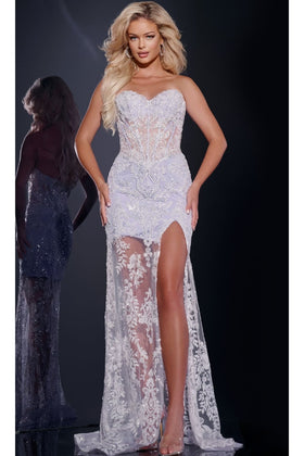 Long Prom Dress: Jovani 43184